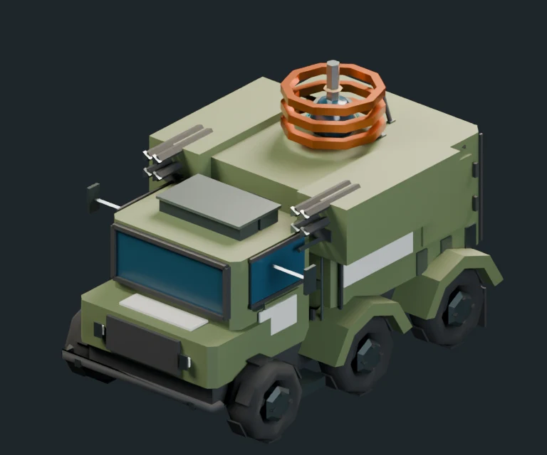 Chrono Tank, final Blender render