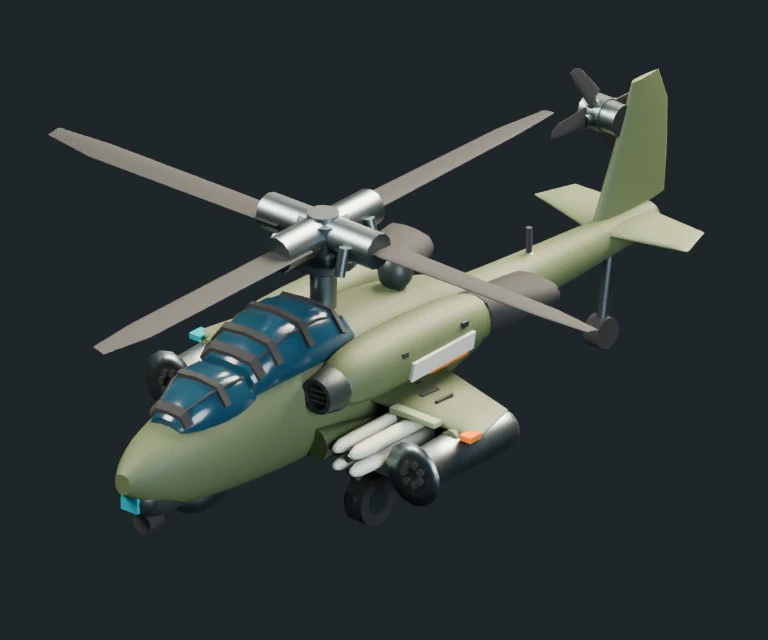 Longbow, final Blender render