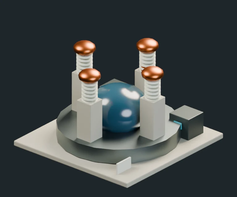 Iron Curtain, final Blender render