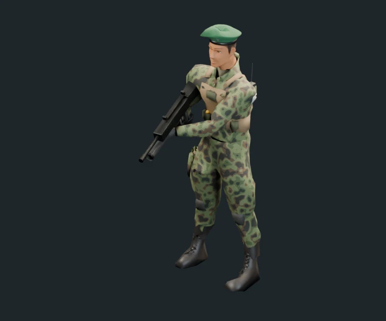 Jackson, final Blender render