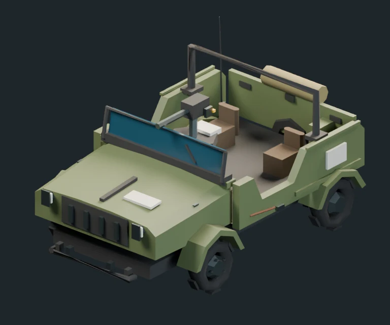 Ranger, final Blender render
