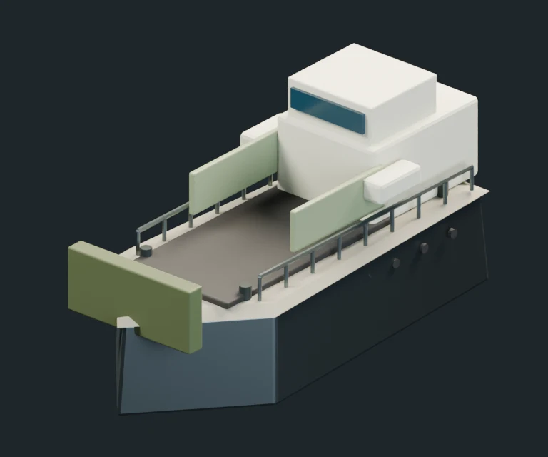 Transport, final Blender render