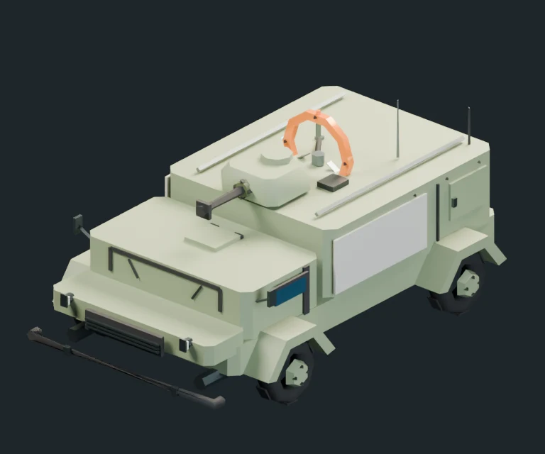 Phase Transport, final Blender render