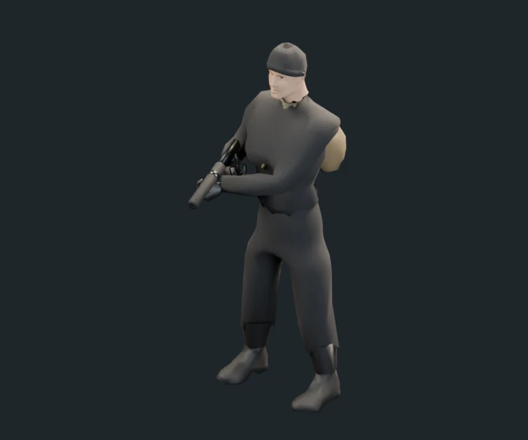 Thief, final Blender render